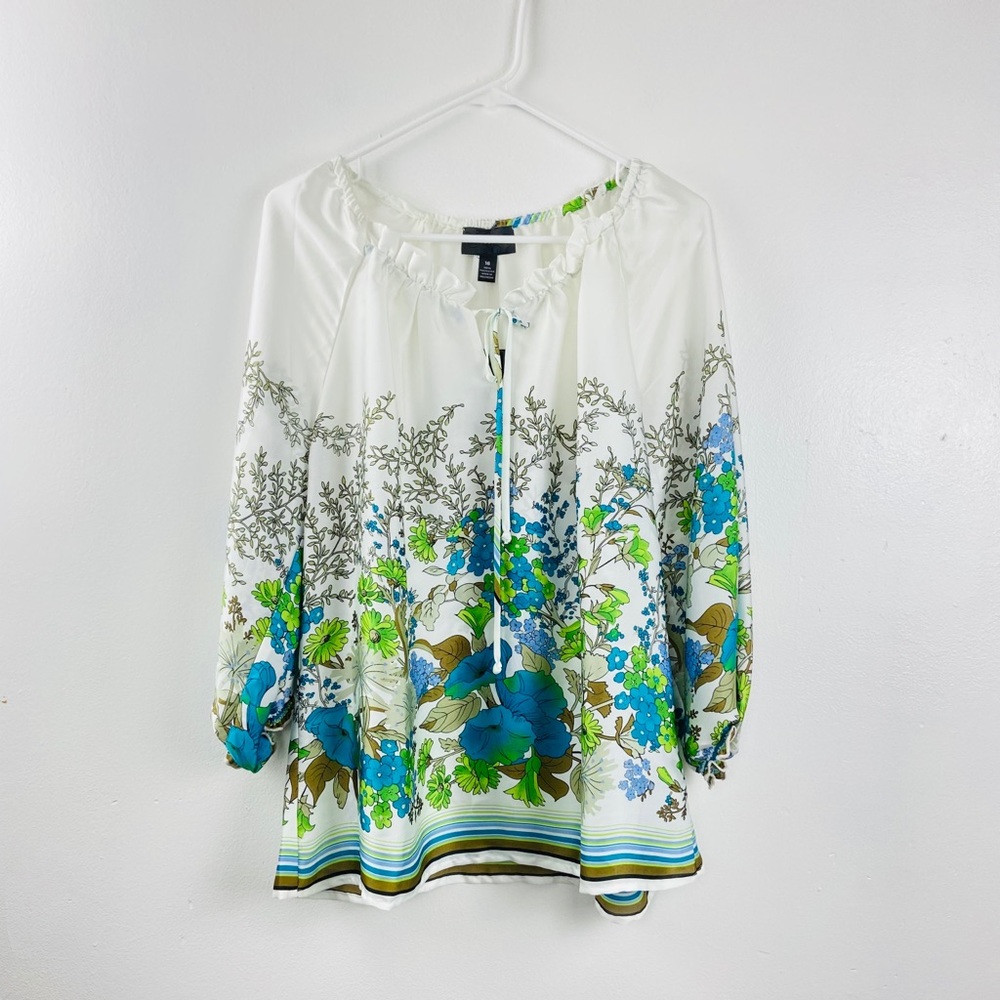 Investments Floral Blouse